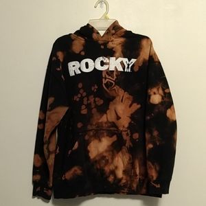 Acid wash Rocky hoodie